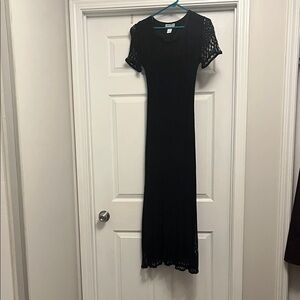 Ultra Dress Collection Black Maxi Dress
